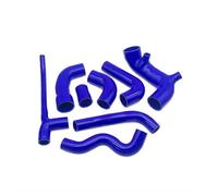 Tubo Flessibile Per Fiat Per Uno Per Turbo Ie 1.4 MK2 1989-1995 Intercooler + Radiatore + Connettore Sostituzione Aria Aspirazione Tubo Silicone Kit Tubo Flessibile(Blu)