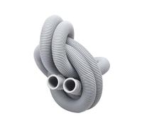 Tubo flessibile per lavatrice Tubo flessibile for lavatrice Tubo flessibile di scarico for lavatrice e lavastoviglie Kit tubo di prolunga 3/2/1 metro(2 Meter)