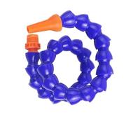 Tubo flessibile per olio refrigerante 1PC 1/2 3/8 1/4''Filettatura maschio 300~700mm Tubo flessibile in plastica for acqua, olio e refrigerante(G3l8-Round,1pcs,Length 600mm)