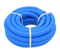 vidaXL Zwembadslang met klemmen 38 mm 12 m blauw