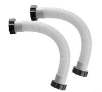 Tubo flessibile per piscina da 40,6 cm per pompe con filtro Intex, parte di ricambio 11535 e 11388, tubo per pompa filtrante a sabbia per pompa con filtro Intex (confezione da 2)