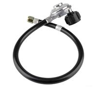 Tubo flessibile per propano e regolatore per barbecue con struttura robusta per garantire un flusso di gas sicuro ed efficiente durante la grigliata