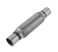 Tubo Flessibile Per Scarico Auto 2 X 1,75"x8"x12" Giunto Universale Per Scarico Con Prolunga Per Saldatura In Acciaio Inossidabile Auto Impianto Scarico Tubo