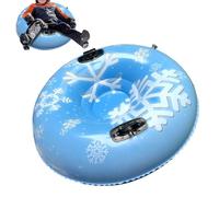 Tubo flessibile per slittino - Anello per tubo da neve gonfiabile per l'inverno, robusto anello per slittino in PVC per uso esterno | 110 cm grande capacità | per attività all'aperto inverno