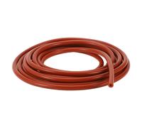 Tubo flessibile per vuoto in silicone da 20ft 1/8" 3 mm ID spessore 2,5 mm rosso