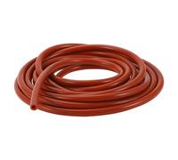 Tubo flessibile per vuoto in silicone da 20ft 3/16" 5mm ID spessore 2,5mm, rosso