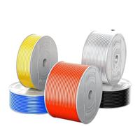 Tubo flessibile pneumatico aria 10m/20m/50m/100 metri Tubo di plastica 4mm 6mm 8mm 10mm 12mm Tubo flessibile aria Tubo pneumatico Tubo in poliuretano-trasparente 50m-8x5mm