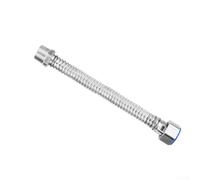 Tubo flessibile resistente 40cm G1/2 DN15 dell'acciaio inossidabile della perdita per gli apparecchi del bagno e della cucina con la guarnizione dell'anello O e lo strato esterno irregolare