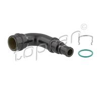 Tubo flessibile ricircolo motore Plastica 111 158 TOPRAN per AUDI SEAT VW SKODA