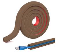 Tubo flessibile rimovibile, 1 m x 15 mm, protezione cavi Indéreo FluB compatibile con BondHotelBuróLager, ecc. (marrone)