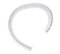 Tubo flessibile rinforzato in filo di acciaio PVC, tubo per trasporto olio resistente, diametro 40 mm, lunghezza 100 cm, resistente ai raggi UV e alla corrosione, perfetto per applicazioni industriali