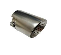 Tubo Flessibile Scarico Auto 1 Pezzo Per BMW F87 F80 F82 F83 F90 Per M2 Per M3 Per M4 Per M5 M6 Punte Scarico Carbonio Ad Alte Prestazioni, Ugelli Scarico, Terminali Scarico.(Punching 67mm-89mm)
