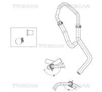 Tubo flessibile servosterzo 8516 29059 TRISCAN