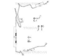 TRISCAN 8516 29007 Flessibile idraulica, Sterzo