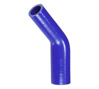 Tubo Flessibile Silicone Blu 25-32mm 0,98"-1,26" ID 90mm 3,54"Lungo 45 Gradi