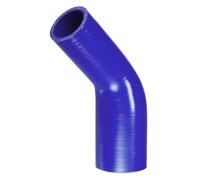 Tubo Flessibile Silicone Blu 35-45mm 1,38"-1,77" ID 90mm 3,54"Lungo 45 Gradi