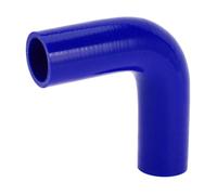 Tubo flessibile silicone blu 38mm,1,50" ID,120mm,4,72" Lungo,90 gradi,universale