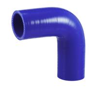 Tubo Flessibile Silicone Blu 40mm 102mm Lungo 90 Gradi
