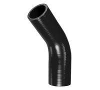 Tubo Flessibile Silicone Nero 38-42mm 1,50"-1,65" ID 90mm 3,54"Lungo 45 Gradi