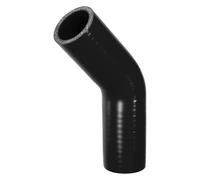 Tubo Flessibile Silicone Nero 38mm 1,50"ID 90mm 3,54" Lungo 45 Gradi Universale