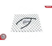Tubo flessibile, traboccamento carburante OPEL Signum Vectra C SAAB 9-3