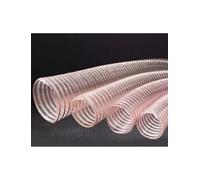 Tubo flessibile trasparente in PU, Tubo flessibile for aspirapolvere, separatore di polvere, diametro 20/0,8 pollici, spessore 1,5(280mm)