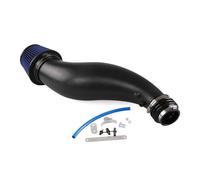 Tubo Flessibile Tubo Di Aspirazione Aria Auto Per Civic 1992 1993 1994 1995 1996 1997 1998 1999 2000 EK EG Tubo Aspirazione Filtro Aria Nero Rosso Blu Carbonio(Nero)