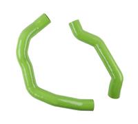 Tubo flessibile turbo Adatto per Alfa Romeo 147 156 GT 1.9 JTD Turbo per intercooler Tubi flessibili in silicone rigido Kit tubi 4 strati pezzo o 2 pezzi(Green)