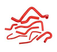 Tubo flessibile turbo intercooler Tubo Radiatore Per Civic D15 D16 SOHC EG EK 1992 1993 1994 1995 1996 1997 1998 1999 2000 Accessori(ROSSO)