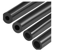 Tubo flessibile turbo Tubo flessibile per auto in silicone per vuoto, diametro interno 3x9 mm, spessore 3, blu, rosso e nero, da corsa, 1/2/3/5/10 metri(3x9mm Black 5m)