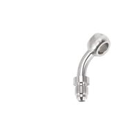 Tubo flessibile turbo Tubo flessibile per olio freno idraulico per motocicletta in acciaio inossidabile AN3, raccordo banjo da 10 mm dritto/estremità del tubo 28/45/90°(BJ13-45Z)