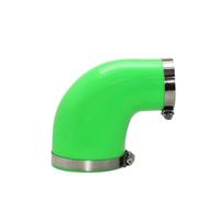 Tubo flessibile universale in silicone verde, connettore da grande a piccolo a 90 gradi, intercooler for auto, connettore for tubo di aspirazione della turbina, diverse misure(57MM-63MM)