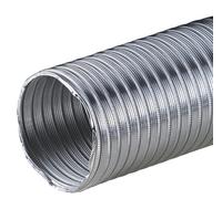 Tubo flex in alluminio, lunghezza 3 m, diametro 400 mm, resistente al calore.