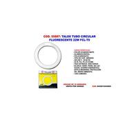 Tubo fluorescente circolare TALOX 22W FCL-T9 1320 lumen Ø216mm