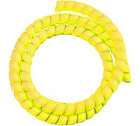 Tubo for cavi, guaina a spirale da 20 m 18 mm a 30, protettiva for ignifuga, for tubi di avvolgimento(Yellow,22mm)