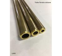 Tubo forato in ottone D. 30 foro 20
