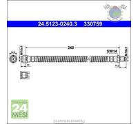 Tubo freni ATE Posteriore per MERCEDES CLASSE S 600 500 430 400 320 280 CL 55