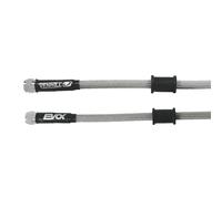 Tubo freno 115mm dado girevole 1/8 BSP - trasparente