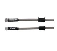TUBO FRENO 1800MM DADO GIREVOLE 1/8 BSP - TRASPARENTE - Dalbellomoto