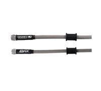 TUBO FRENO 1900MM DADO GIREVOLE 1 8 BSP - TRASPARENTE