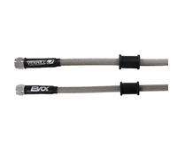 TUBO FRENO 2000MM DADO GIREVOLE 1/8 BSP TRASPARENTE EVOK PER MOTO SCOOTER