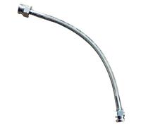 Tubo Freno - Anteriore 1 paio di tubi flessibili freno universali M10x1 femmina girevoli AN3 in acciaio inox intrecciato per auto da corsa, ATV, UTV(CONC 20CM)