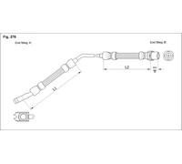 Tubo freno HA E.1219 STARLINE