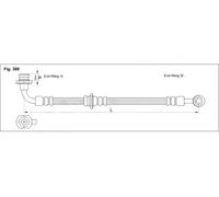 Tubo freno HA ST.1162 STARLINE