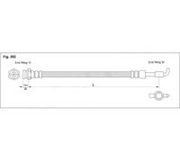 Tubo freno HA ST.1253 STARLINE