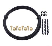 Tubo freno idraulico in gomma compatibile con modelli Magura, lunghezza 2 m, colore nero
