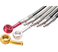 Tubo freno in treccia di acciaio alta pressione Trasparente 39 cm (15-3/8") Trw