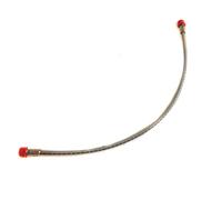 TUBO FRENO IN TRECCIA TRASPARENTE GLOBAL SYSTEM 750 mm PER RACCORDI - UNIVERSALE
