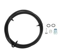 Tubo freno per bicicletta idraulica, nylon e alluminio, resistente alla corrosione, resistente all'usura, per freni a disco mountain bike, durevole, flessibile e stabile