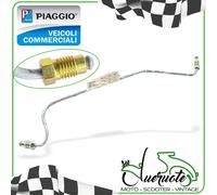 TUBO FRENO POSTERIORE APE CAR MP 500 501 600 601 RACCORDO OLIO CILINDRETTO FRENI